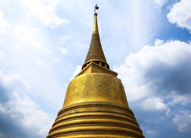 Tempio di Wat Saket, il monte d&#39;oro, Bangkok, Tailandia