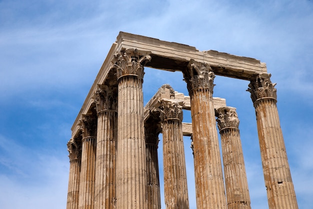 Tempio di Zeus Olimpio, Atene, Grecia.