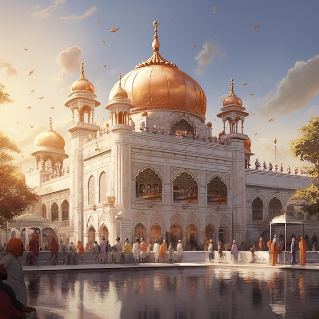 Tempio Gurdwara Sikh Punjab India