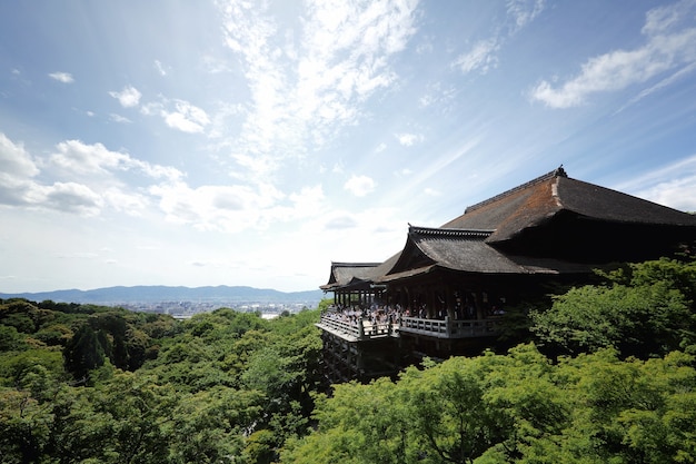 Tempio Kiyomizu dera a Kyoto, Giappone