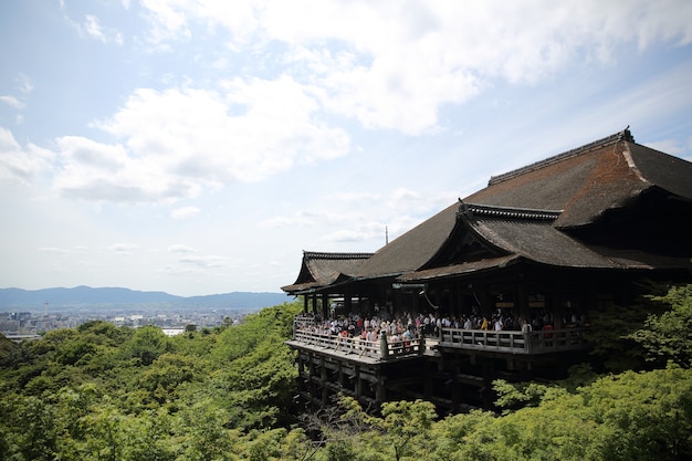 Tempio Kiyomizu dera a Kyoto, Giappone