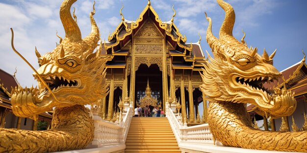 tempio tailandesefamoso tempio di marmo tailandia