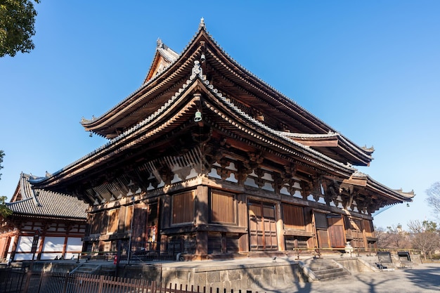 Tempio Toji Kondo o Golden Hall Patrimonio dell'Umanità Kyoto in Giappone