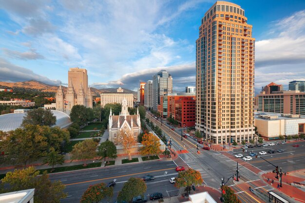 Temple Square Salt Lake City Utah USA