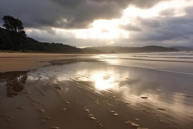 Tempo tempestoso Beachscape