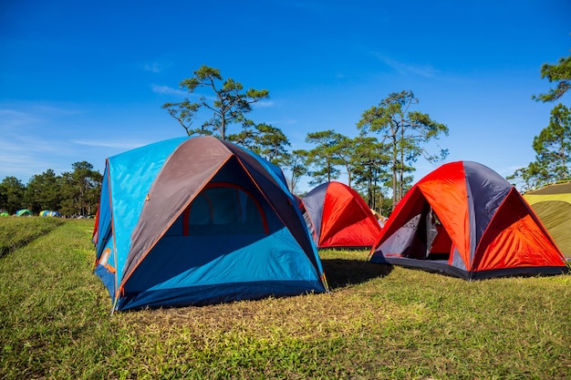 Tenda da esterno colorata