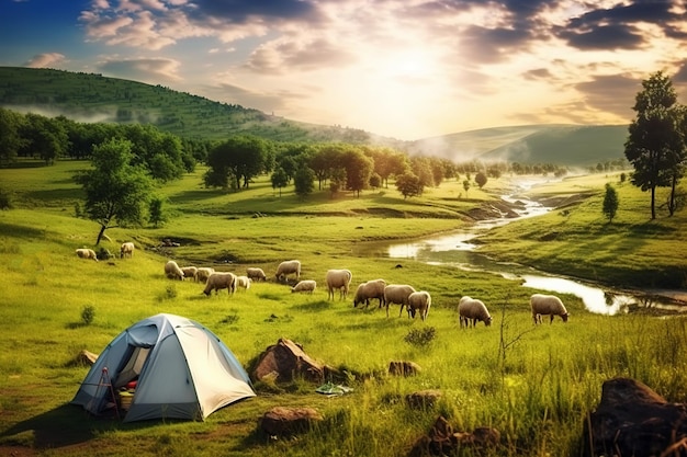 Tenda per dormire della fauna selvatica