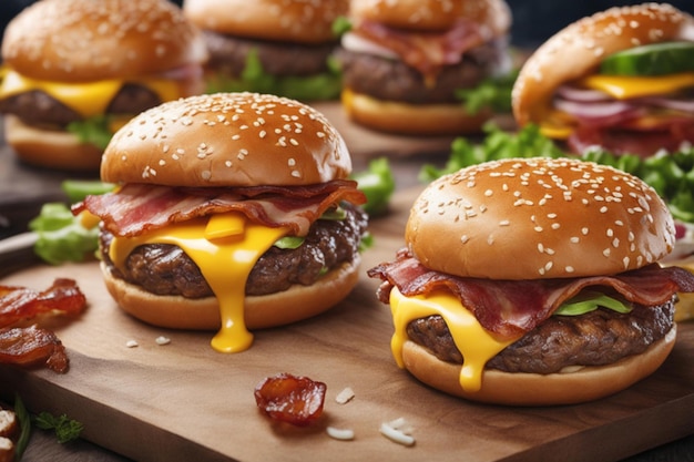 Tentazione irresistibile dell'hamburger