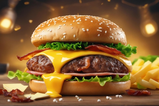 Tentazione irresistibile dell'hamburger