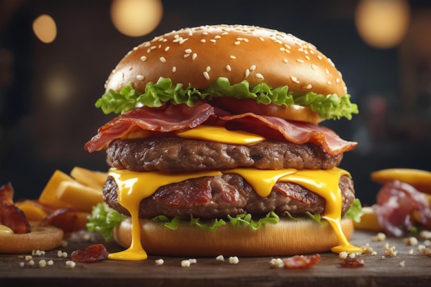 Tentazione irresistibile dell'hamburger