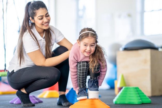 Terapia fisica per bambini