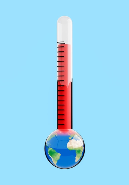 termometro terrestre che visualizza le temperature massime