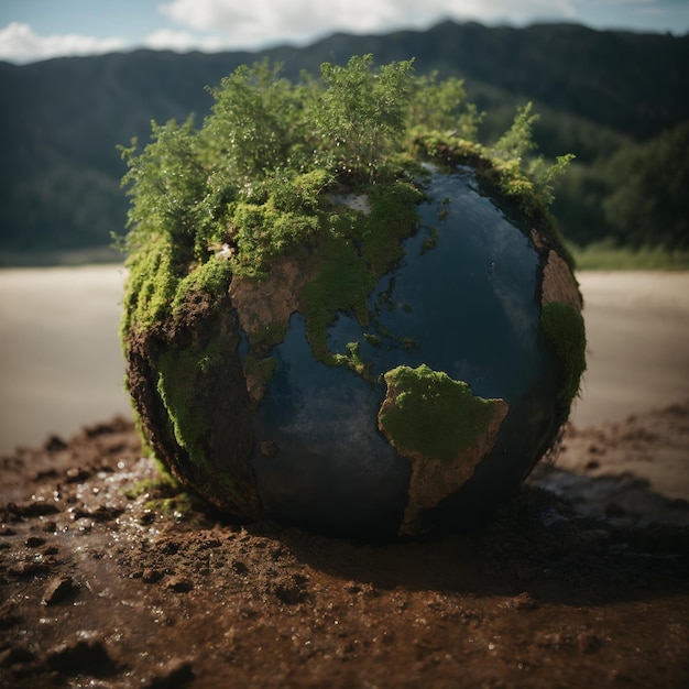 Terra inquinata e cambiamenti climatici sulla Terra