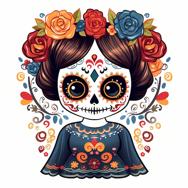 teschi e fiori dia de los muertos 12