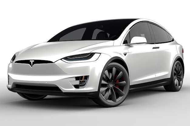 Tesla Model X Auto sportiva Supercar Sportcar Elegante auto sportiva Auto sportive Auto di lusso Automobile Veicolo automobilistico AI