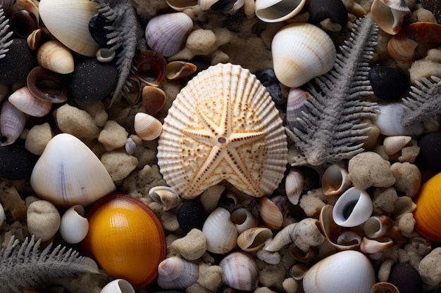 Tesori nascosti della spiaggia Fotografia di animali marini