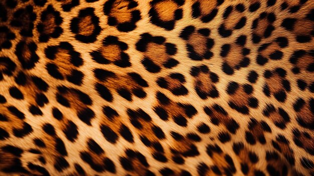 Tessitura di sfondo della pelle di leopardo pelliccia reale design retrò close-up peli di animali selvatici moderno