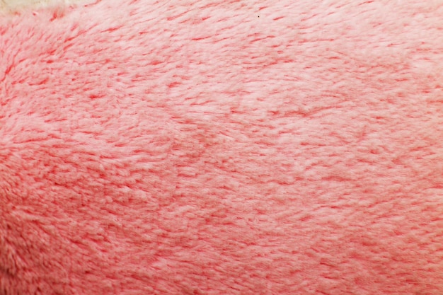 Tessitura lanuginosa rosa Primo piano peloso del fondo del pannolino