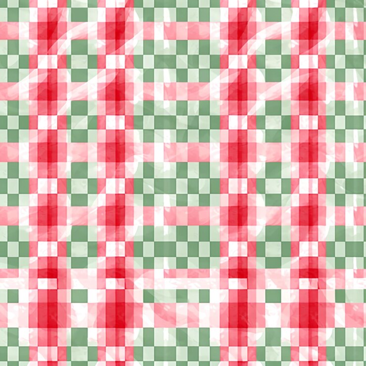 tessuto a stampa gingham