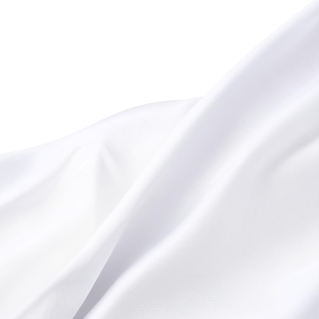 tessuto bianco rugoso tessuto di seta tessuto di cotone pelle a ondate morbide sfondo di consistenza