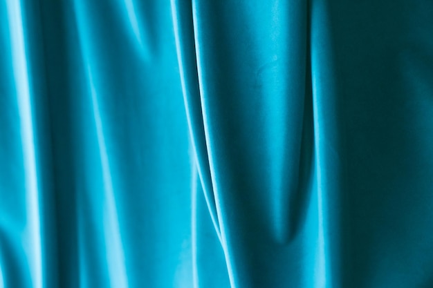 Tessuto blu astratto sfondo velluto materiale tessile per tende o tende moda texture e decorazioni per la casa sullo sfondo per il marchio di interior design di lusso
