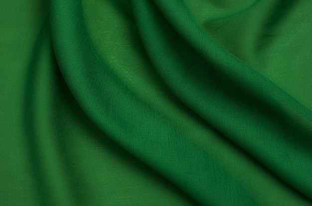 Tessuto di cotone, verde cambric