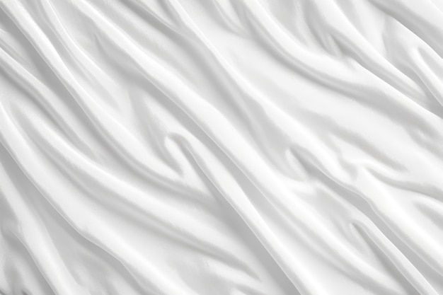 Tessuto di velluto bianco in polvere con pieghe
