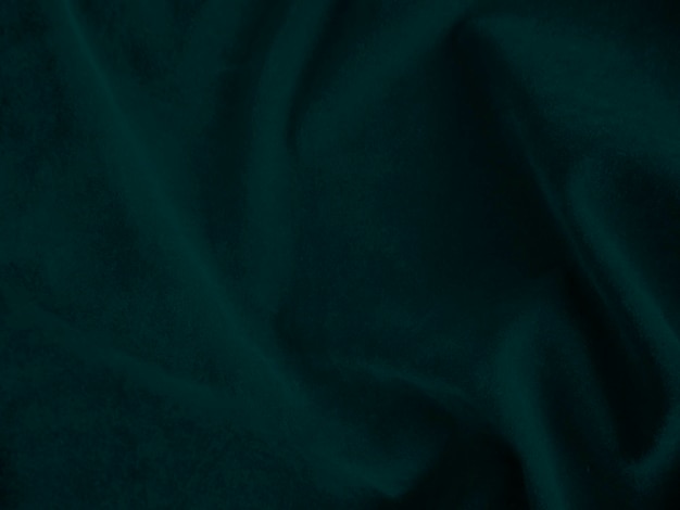 Tessuto di velluto verde scuro vecchio tessuto utilizzato come sfondo Sfondo vuoto tessuto verde di materiale tessile morbido e liscio C'è spazio per il testo