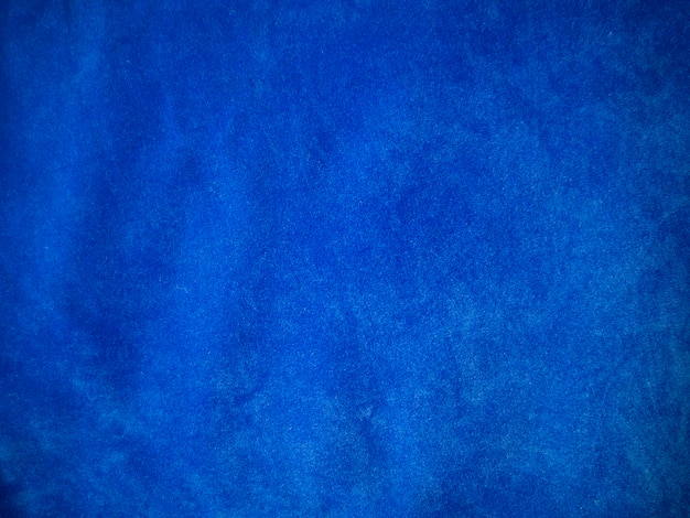 Tessuto in velluto blu utilizzato come sfondo Sfondo vuoto in tessuto blu di materiale tessile morbido e liscio C'è spazio per textx9