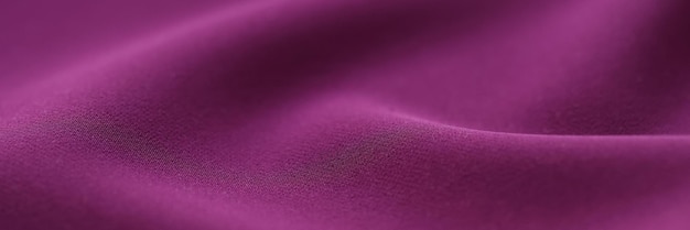 Tessuto iridescente viola texture di sfondo modello lussuoso di tessuto drappeggiato viola blu