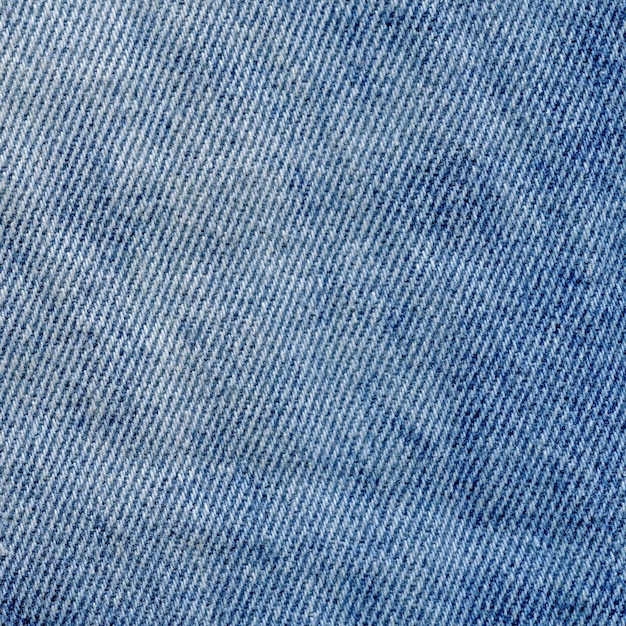 Tessuto Jeans patterne Tessuto blu denim pulito naturale