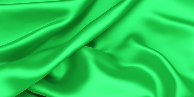 Tessuto liscio con sfondo in seta verde chiaro