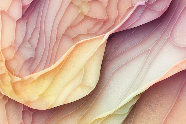 Tessuto ondulato colori cremosi con trama complessa Tessuto di seta beige macro texture di sfondo