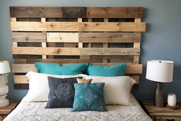 Testa di pallet in legno DIY