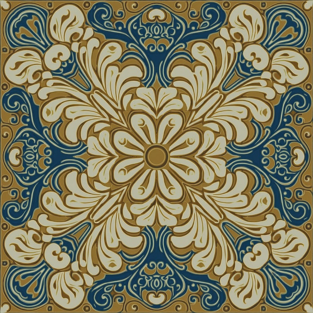 Testura a motivi di ceramica antica