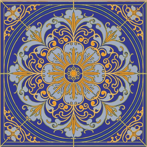 Testura a motivi di ceramica antica