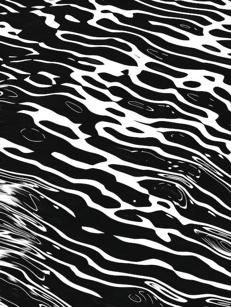 Testura d'acqua ondulata con modello regolare ondulato e denso co collage overlay sfondo d'arte naturale