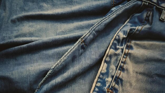 Testura dei jeans blu