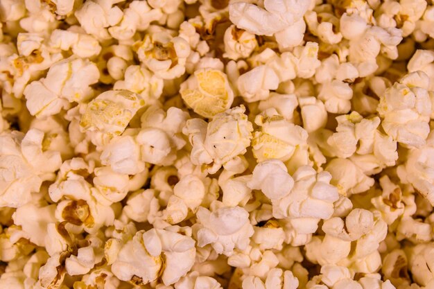 Testura del popcorn arrostito per lo sfondo