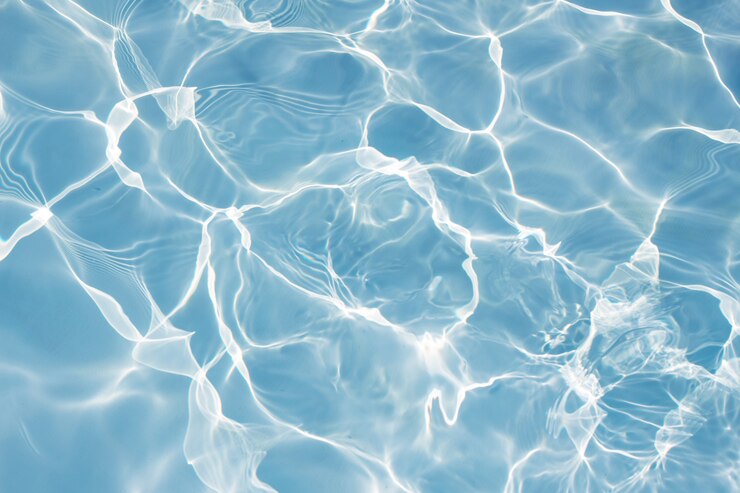 Testura dell'acqua nella piscina per lo sfondo