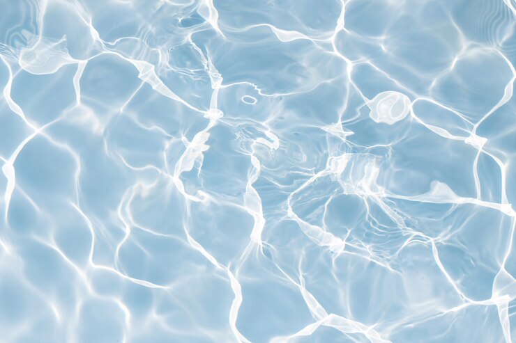 Testura dell'acqua nella piscina per lo sfondo