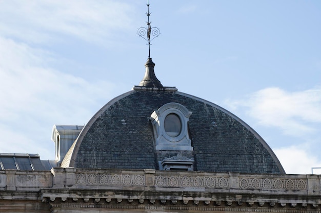 Tetto della Biblioteca Nazionale, Madrid, Spagna