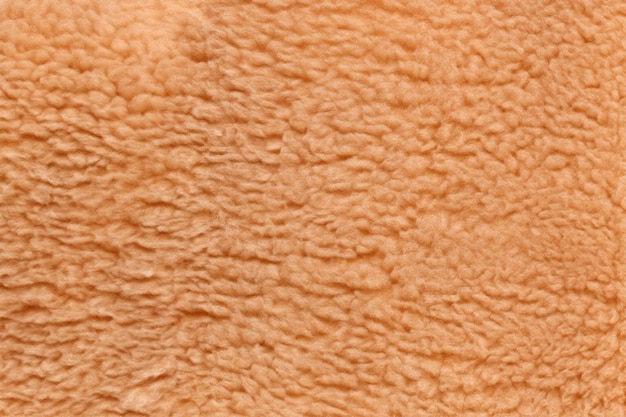 Texture accogliente Soft Light Brown Tessuto di orsacchiotto sfondo