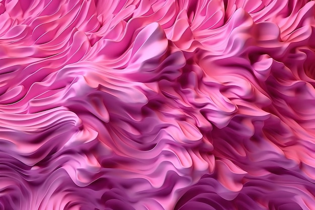 Texture astratta volumetrica in colore rosa con luci e ombre Sfondo dello sfondo