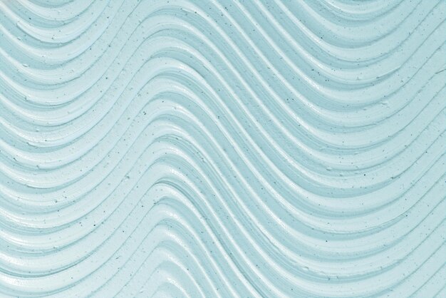 Texture closeup di crema idratante blu Sfondo del prodotto per la cura della pelle Maschera facciale