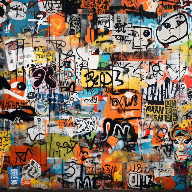Texture dei graffiti
