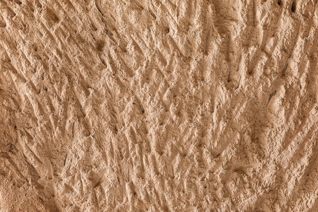 Texture del vecchio muro di pietra di tufo morbido con motivo astratto