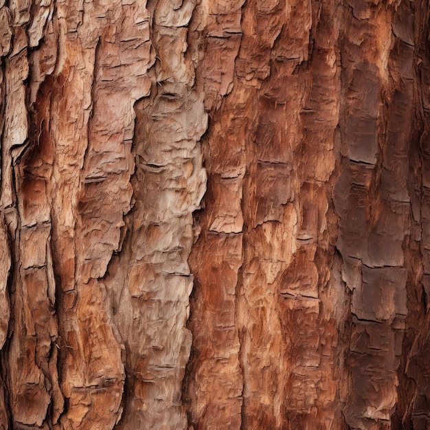 Texture della corteccia della sequoia gigante Sequoia sempervirens