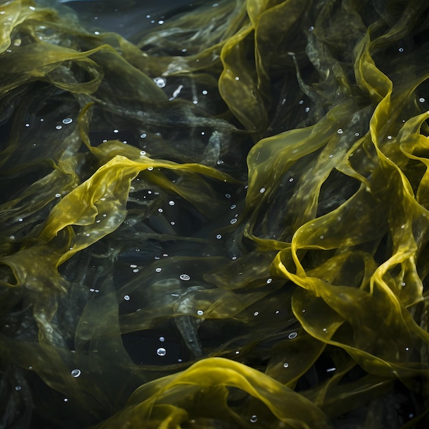 Texture delle foreste di alghe