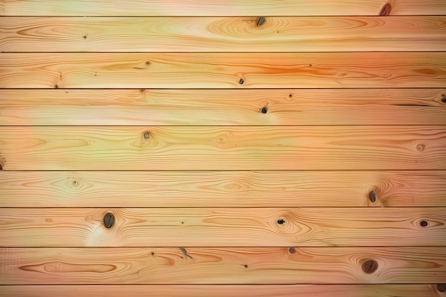 Texture delle pareti in legno di pino giallastro-marrone chiaro con calore e carattere